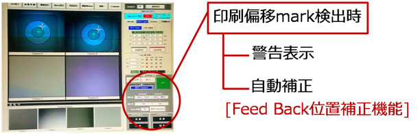 液晶面板設備-新型畫像處理裝置|印刷位置偏移計測機能